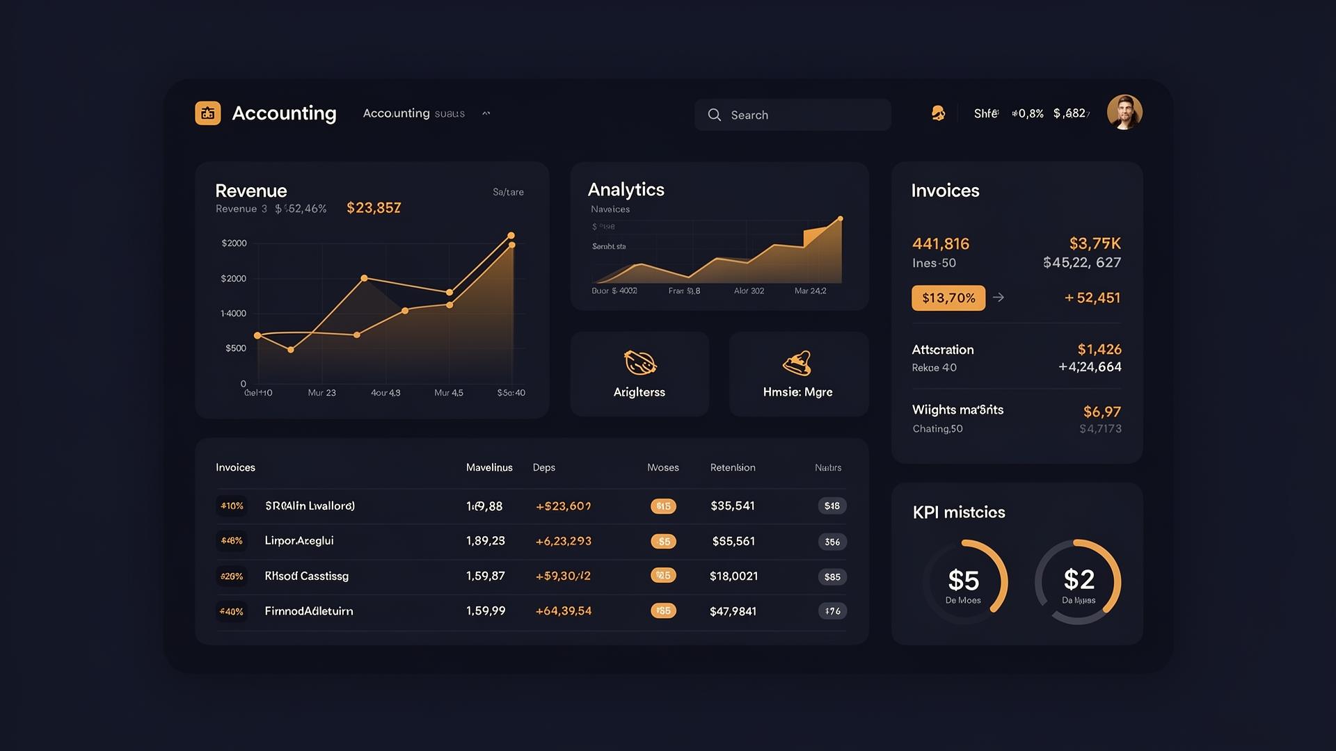 Dashboard preview